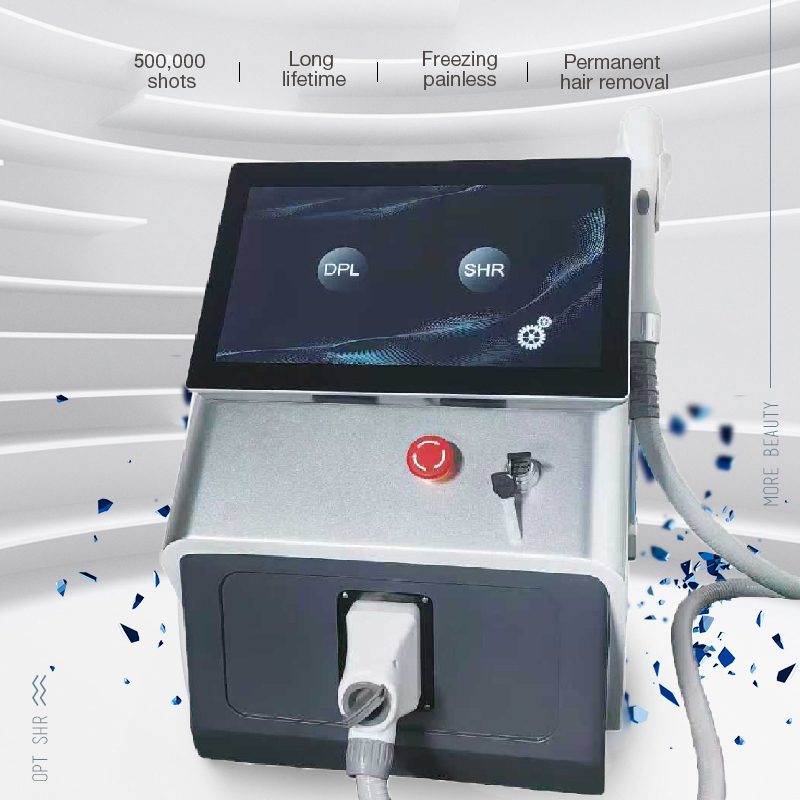 DPL elight hair removal opt beauty machine portable ipl breast lifting e light pigmentation treatment spa device 2 in 1