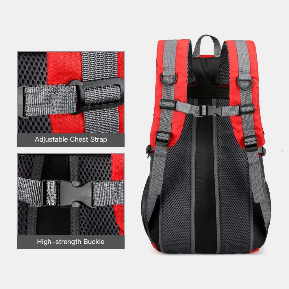 Hiking Backpack 40L Waterproof Lightweight Outdoor Hiking Trekking Daypack Travel Backpack for Men Women Mountaineering Backpack H251029