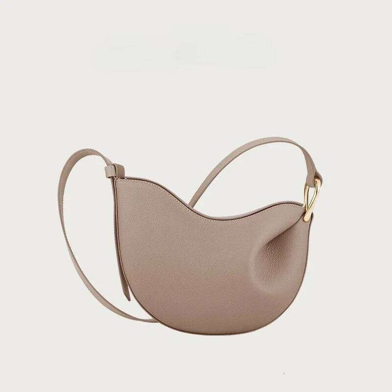 Popular French Bead New Small Design Under Arms, Simple Leather Strap Bag For Women, 2025