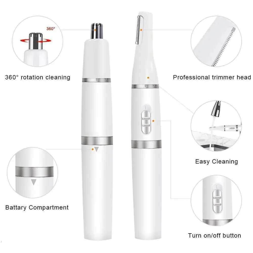4 In 1 Head BatteryPowered Hair Clipper Nose Hair Trimmer For Women Men Ear Hair Eyebrows Beard Nose Hair removal M251030