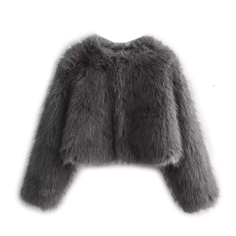 Women's Clothing Winter New Fur Hot Girl High End Temperament Short Coat