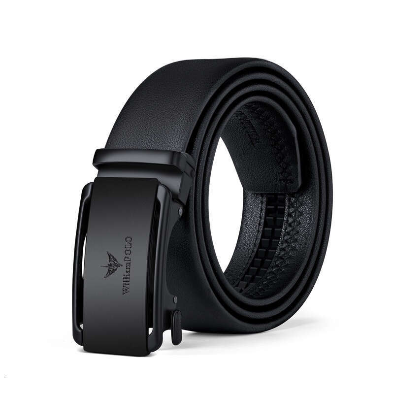 Men's High-end Genuine Leather Business Simple Versatile First Layer Cowhide Belt