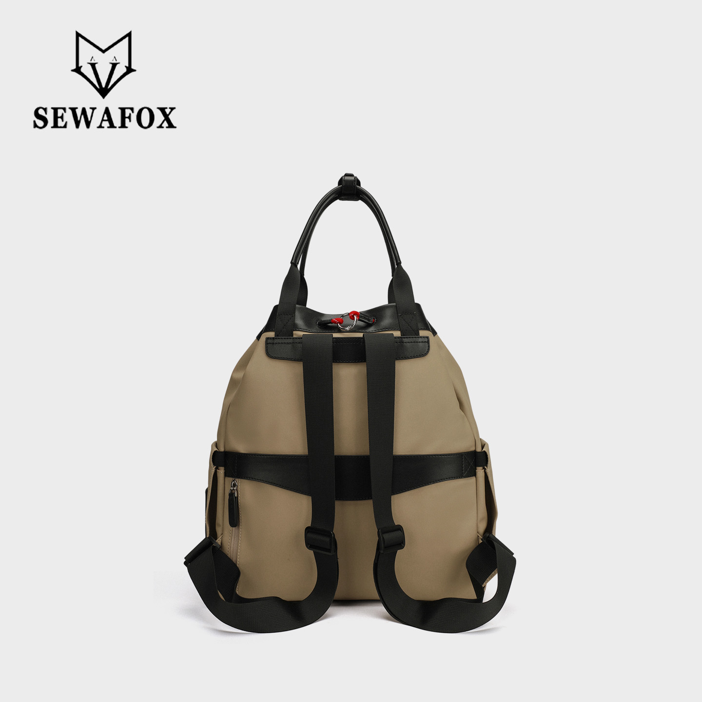 Sewafox Outdoor travel backpack, men's and women's casual waterproof backpack, computer bag, lightweight and large capacity sports bag