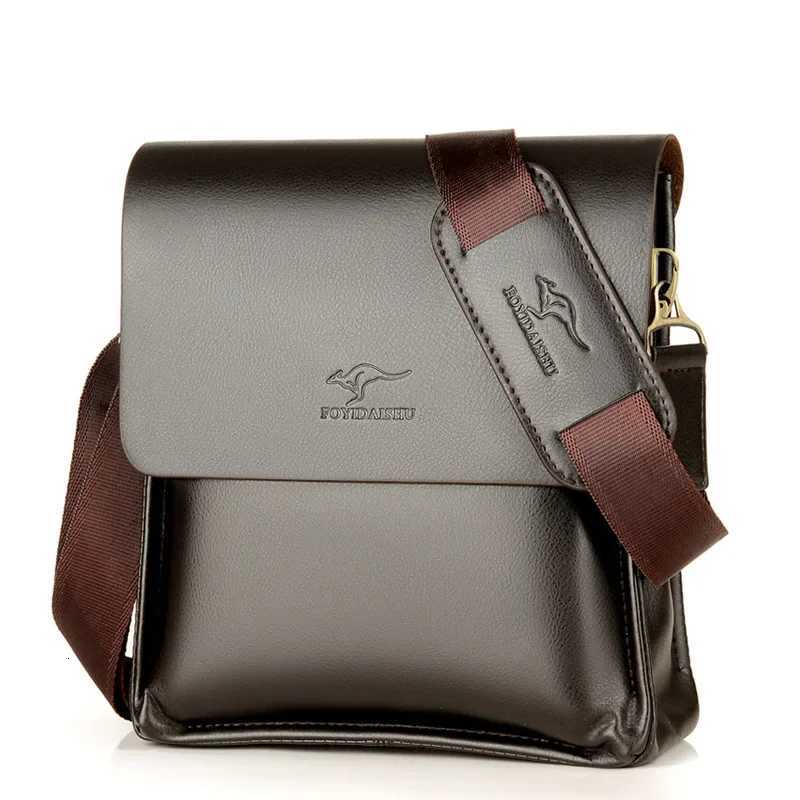 Luxury Kangaroo Brand Leather Messenger Bag Man Handbag Ch Crossbody Bag For Men Business Small Shoder Bag Summer M Bag Y251011