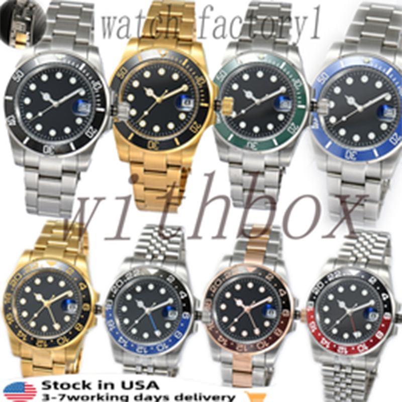 luxury men's automatic mechanical ceramic watch 41mm all stainless steel sliding watch with buckle sapphire luminous watch montre de luxe