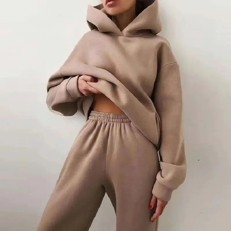 s Womens Tracksuit Print Sports Hoodies for Women Suit Jogging SweatshirtsPants 2 Pcs Sets Casual Woman Pants 251028