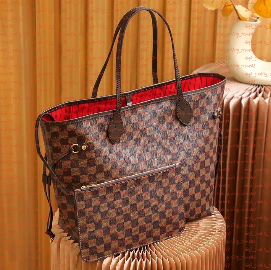 Luxurys Designer Bag 2pcs Set Women Bags Handbag Shoulder Classic Fashion Composite Lady Clutch Woman Tote Bag Female Coin Purse Wallet