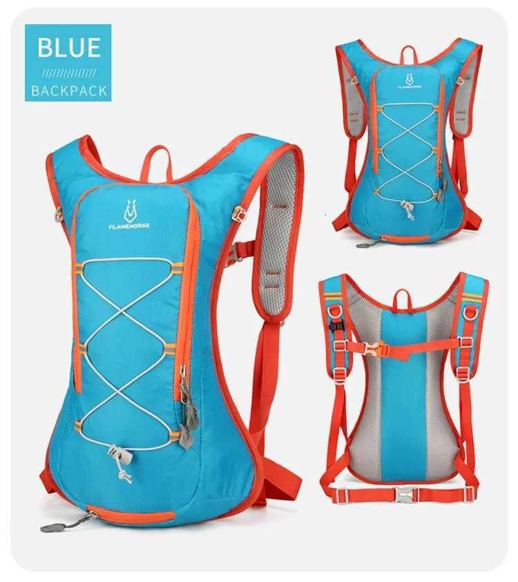 New 8L Outdoor Sport Bike Cycling Running Hiking Hydration Bag Storage Helmet Pack Waterproof UltraLight Bladder Backpack H251029