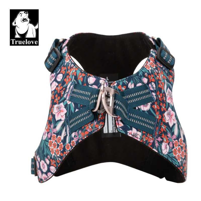 Truelove Pet Harness Floral Doggy Harness Dog Vest Type Dog Walking Chain Small Medium Puppy Cat Printed Cotton TLH1912 J251129