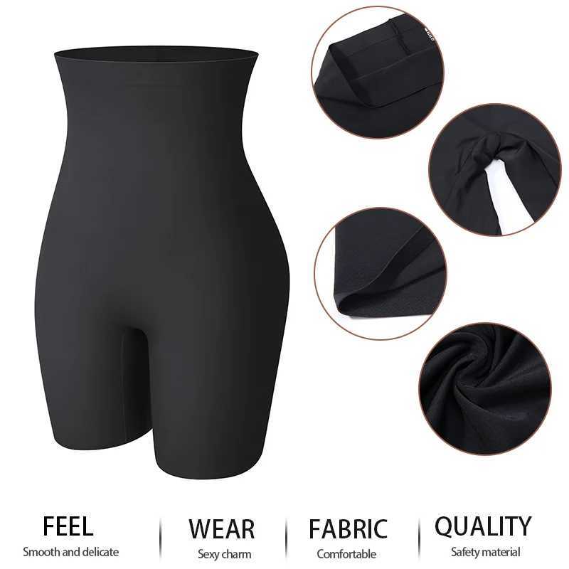 MISS MOLY High Waist Safety Shorts Women Solid Tummy Control Panties Shaper Slimming Waist Smooth Body Female Underwear L251030