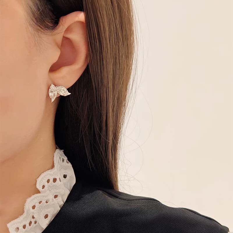 2025 Choucong Ins Top Sell Sweet Cute Simple Fashion Jewelry Genuine 100% 925 Sterling Silver Marquise Lab Moissanite Diamond Party Elegant Women Earr