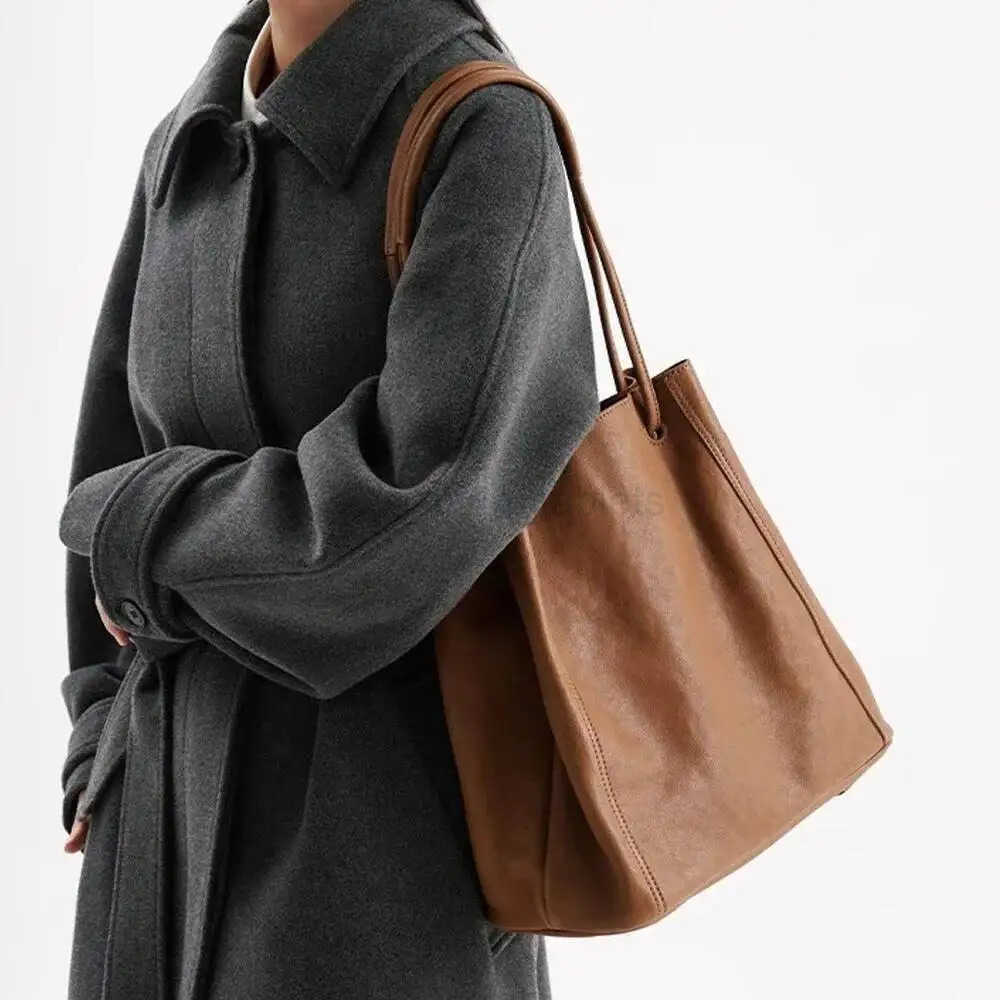 MOTAORA Genuine Leather Handbag for Women Retro Designer Crossbody Bag Shoulder Bag Natural Cowhide Ladies Purse Tote M251030