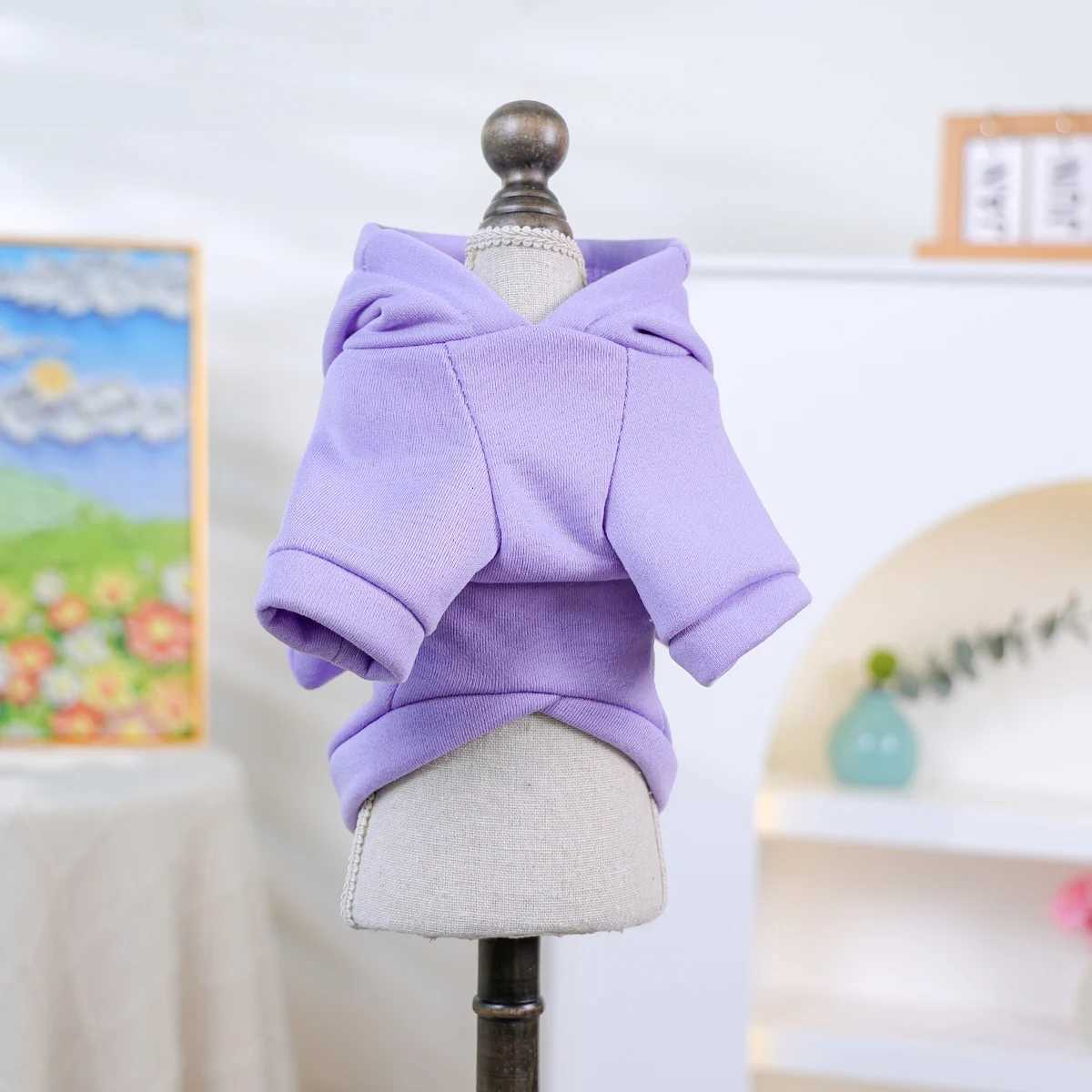 Dog Clothes Spring and Autumn Pullover Twolegged Clothes Small Dog Comfortable Sweater Cute Rabbit Winter Warm C251030