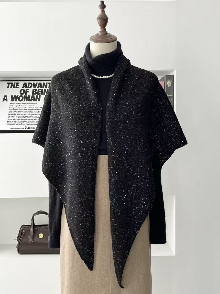 T2199 Wool Solid Color Scarf for Women, Soft and Warm for Winter