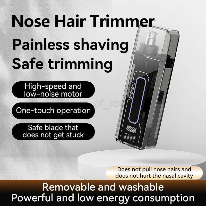 Nose Hair Trimmer Electric Rechargeable Nose Trimmer for Men Nose Hair Cutter Ear Trimmer Z251030
