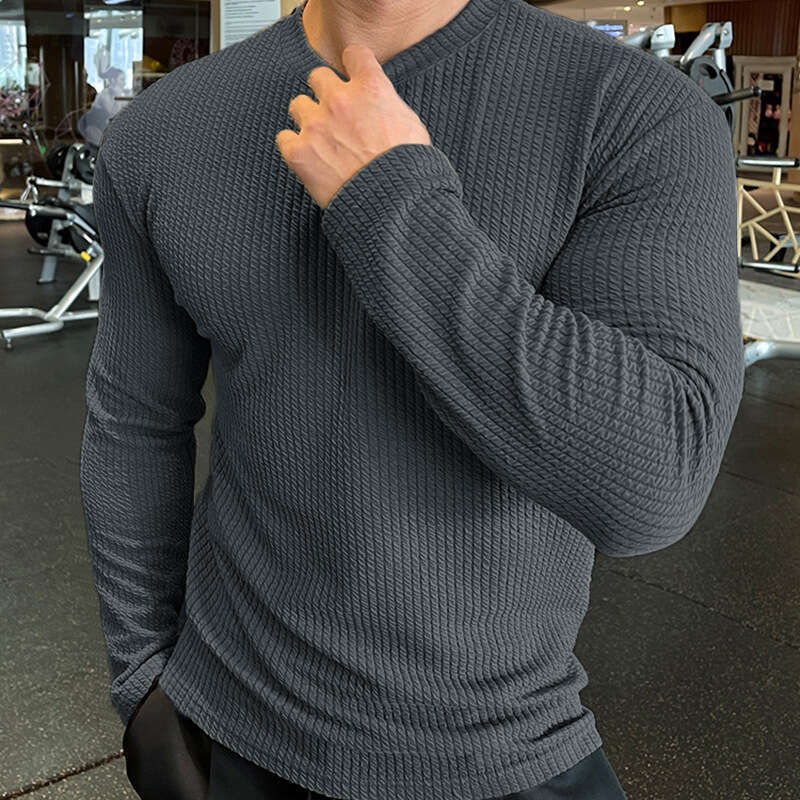 2022 Sweater Men Autumn Winter New Fashion Knitted Long Sleeve Top Knitwear Men's Clothing