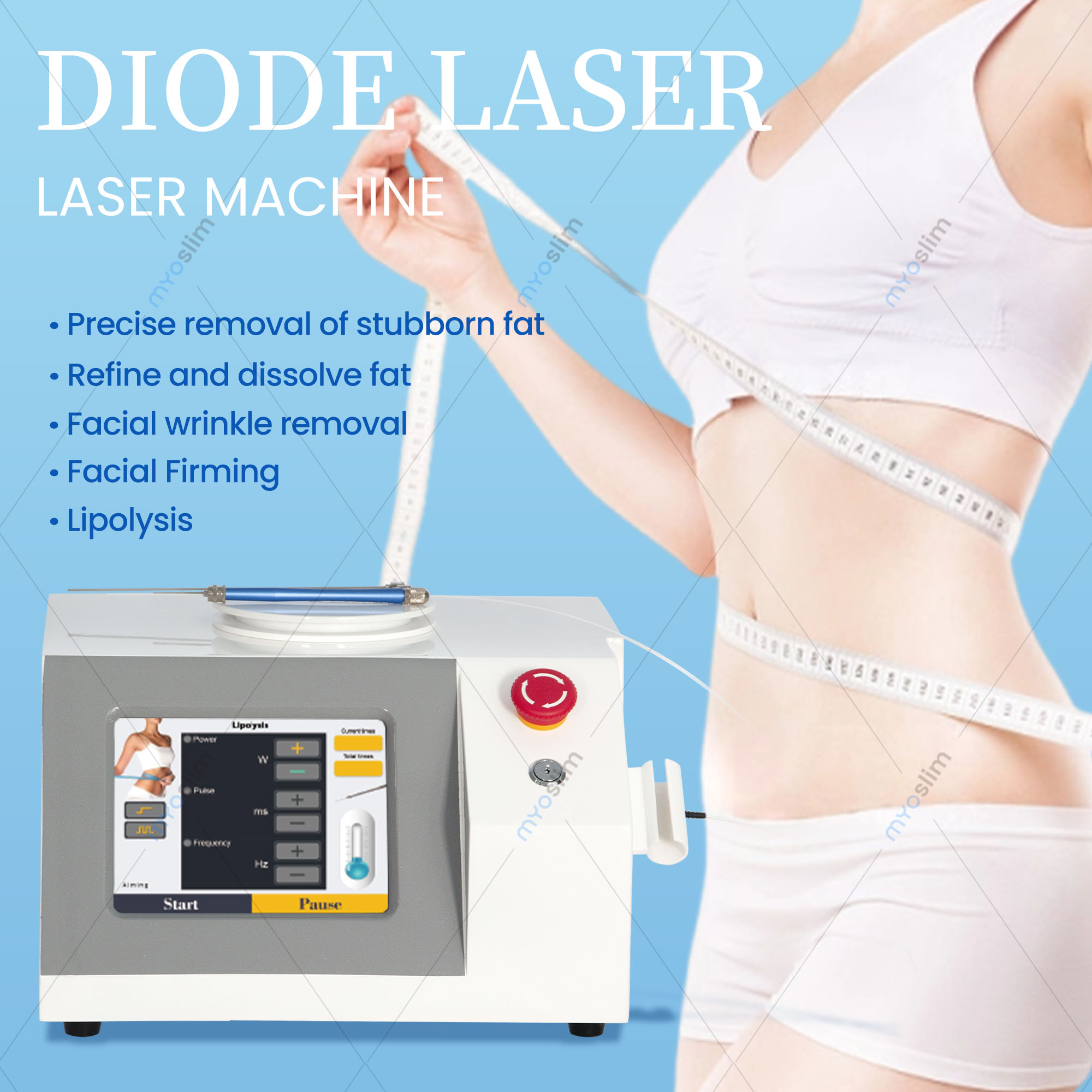 980nm Laser-Vascular Removal Machine Diode Laser-980 Physiotherapy For Vascular And Spider Vein Removalpro