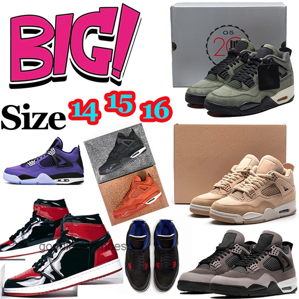 Black big size shoes 14 15 16 basketball shoes men women outdoor sneakers large size Nigel Sylvester Black Cat White Patent University Blue mens trainers