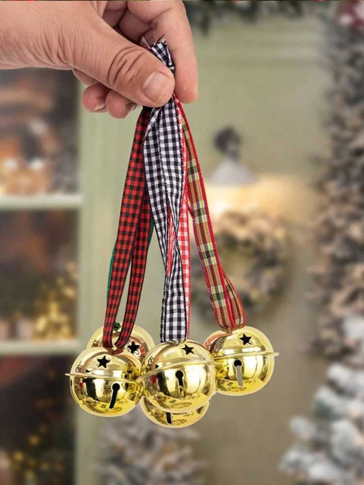 6PCS Christmas Bell Pendant Christmas Decoration Pendant Christmas Tree Decoration Pendant C251030