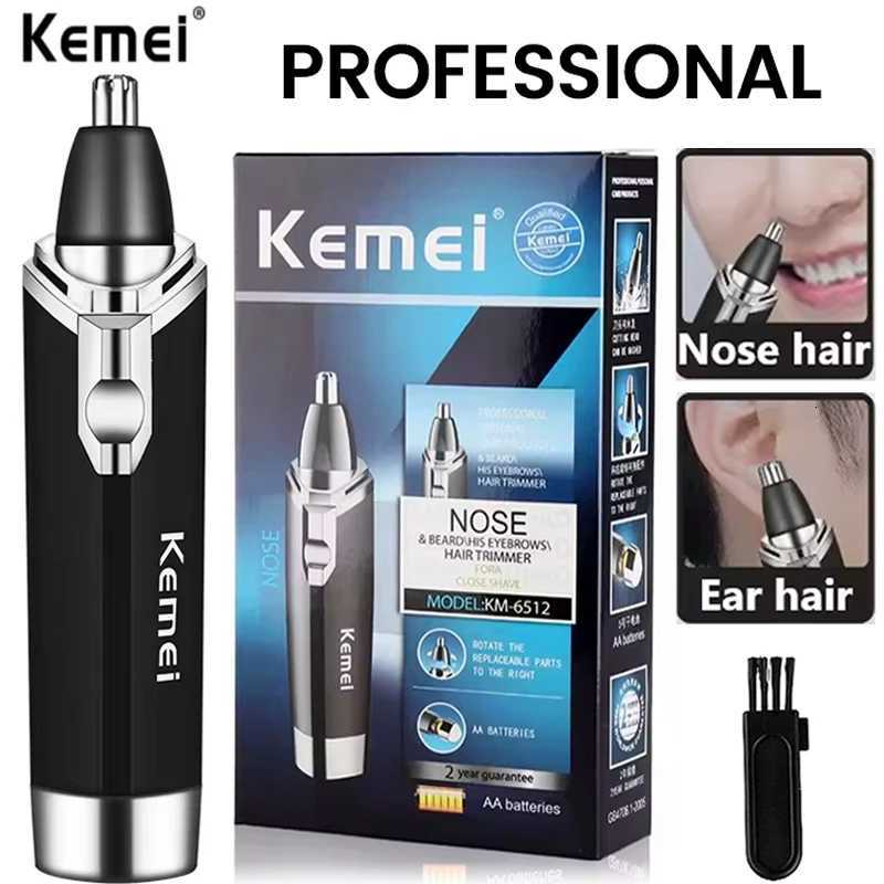 Kemei professional nose hair trimmer beard trimer mens eyebrow nose trimmer for nose and ear cleaner hair removal machine M251029
