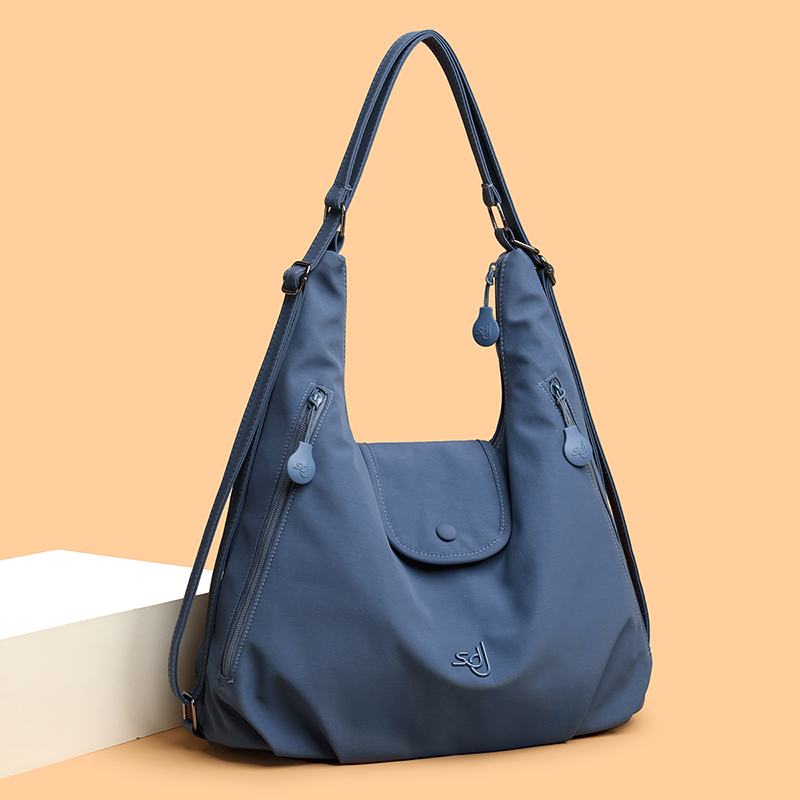 Winter women's fashionable large capacity synthetic leather handbag, casual simple classic work shoulder bag, popular student fashion crossbody b