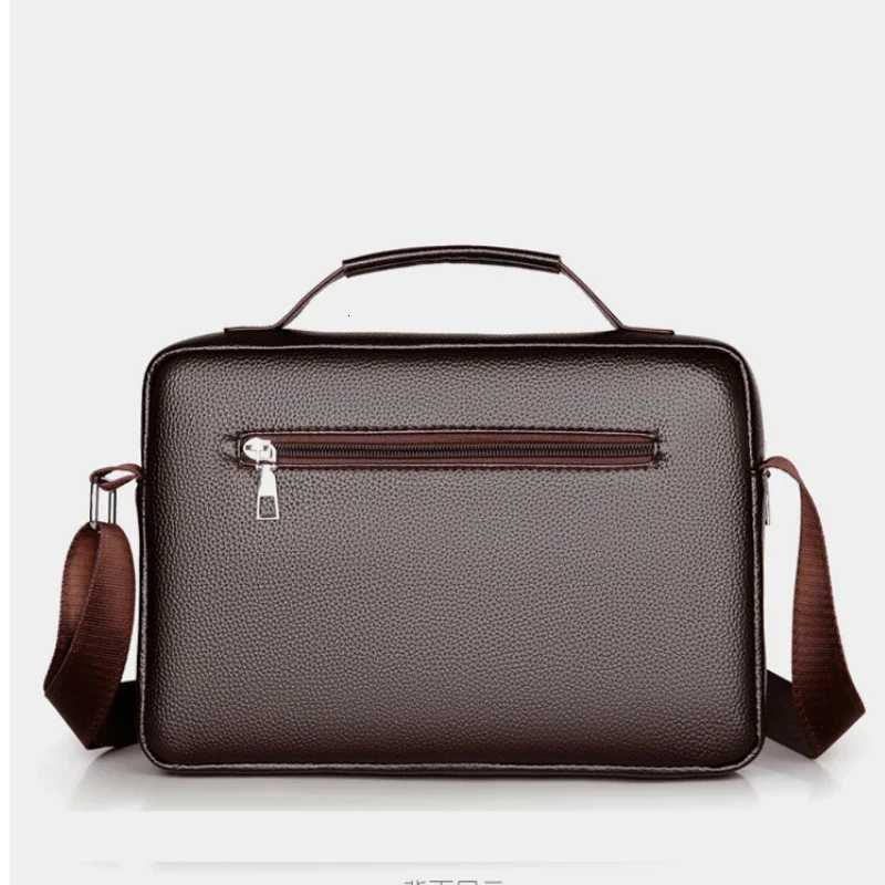 2024 New Men Shoder Bag for 104 Ipad PU Leather Business Handbags Men Messenger Bags Fi Man Crossbody Bag Y251011