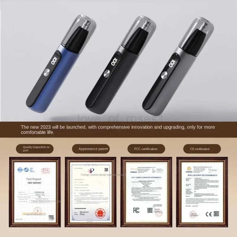 Electric Nose Hair Trimmer for Men and Women Available with Low Noise Portable Mini Rechargeable Electric Nose Hair Clipper Z251030