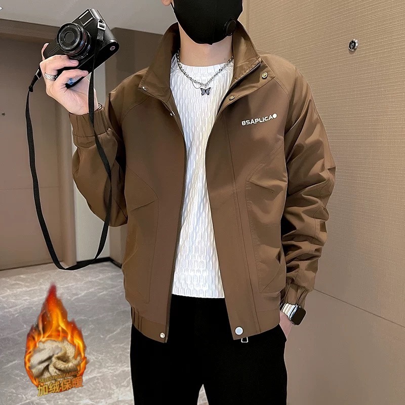 Casual Spring And Autumn Workwear Men's Versatile Jacket Niche High-end Feel Coat Designer Coat Trendy Brand Top