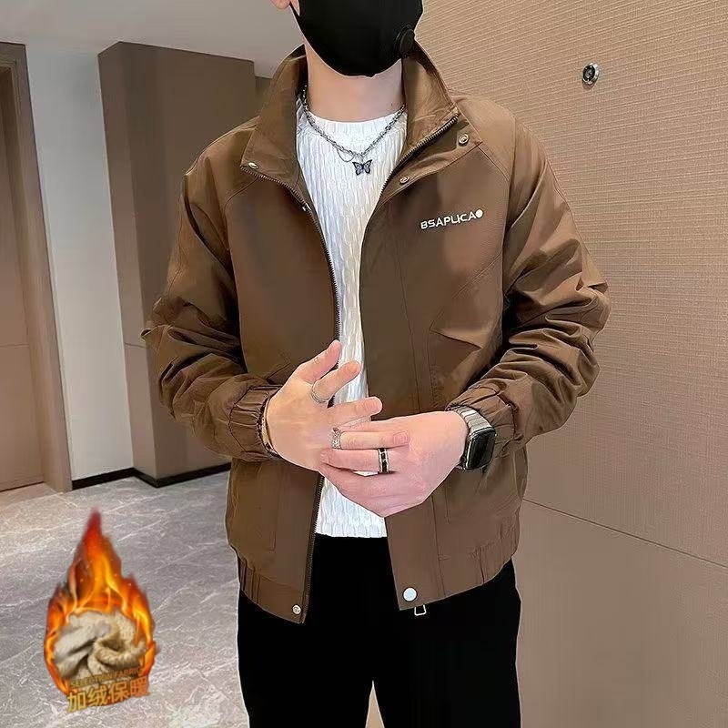 Casual Spring And Autumn Workwear Men's Versatile Jacket Niche High-end Feel Coat Designer Coat Trendy Brand Top