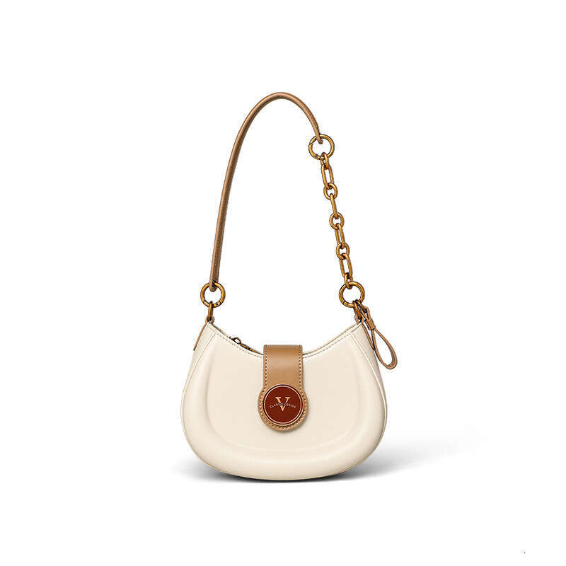 Luxury Bag Designer Autumn Winter New Fashion High End Color Blocking Saddle For Women Daily Commute Shoulder Crossbody Bag