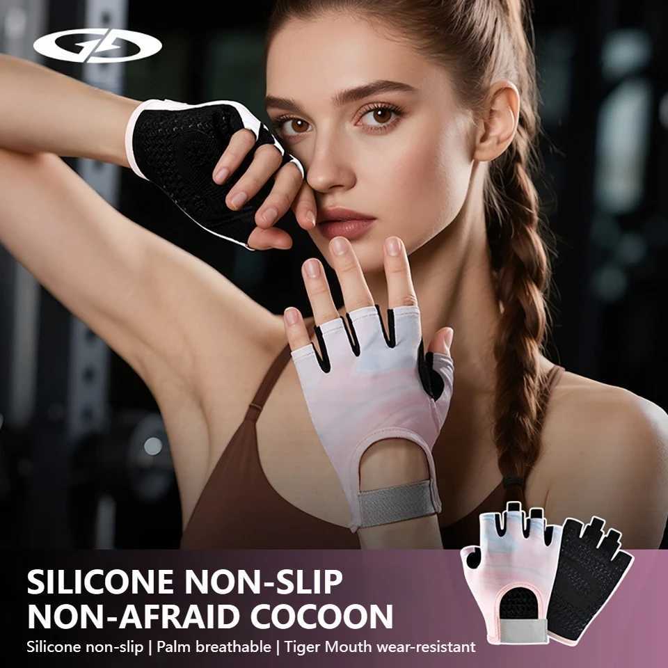 KoKossi Half Finger Sports Gloves Wearresistant Thickened Nonslip Cycling Gloves Training Exercise Fitness For Men Women J251029