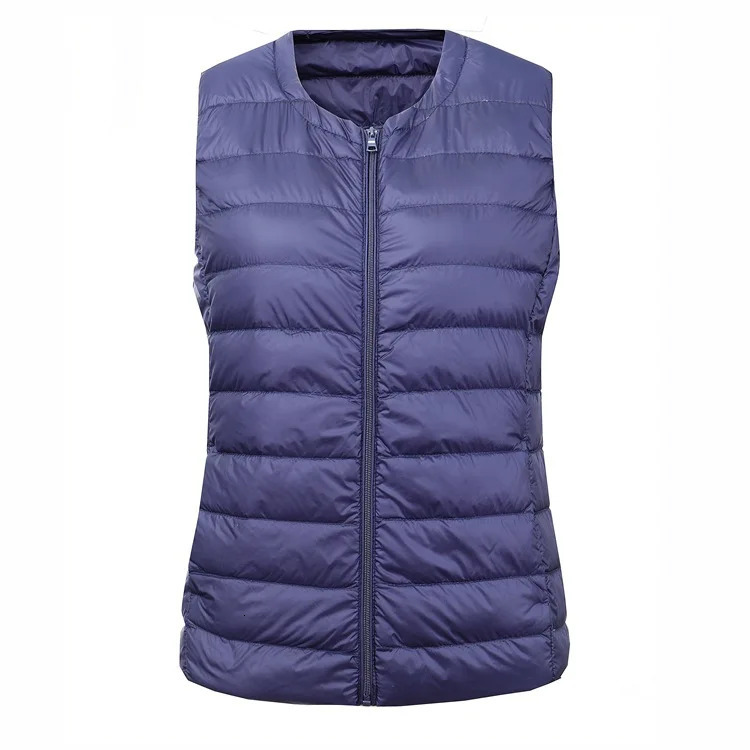 Bang 6XL 7XL Large Size Waistcoat Womens Warm Vest Ultra Light Down Vest Women Portable Sleeveless Winter Warm Liner 251024