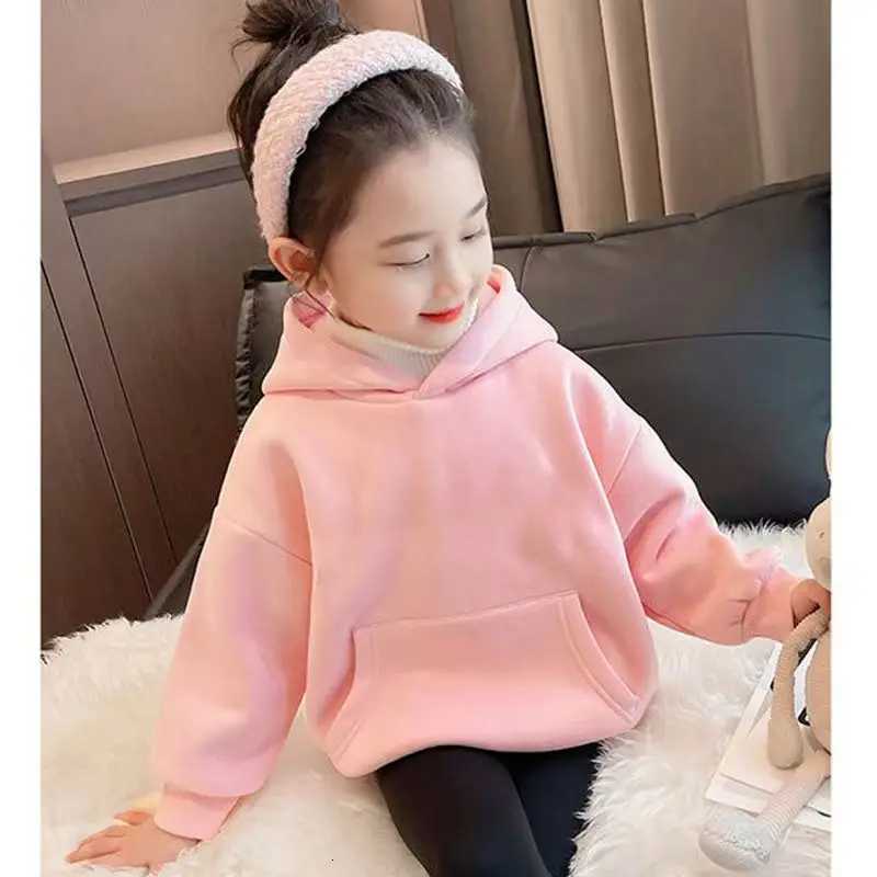 Kids2D Solid Color Pocket Hoodie For Boys and Girls Aged 212 Casual Fashion Sports Jogging Hoodie TopT251030