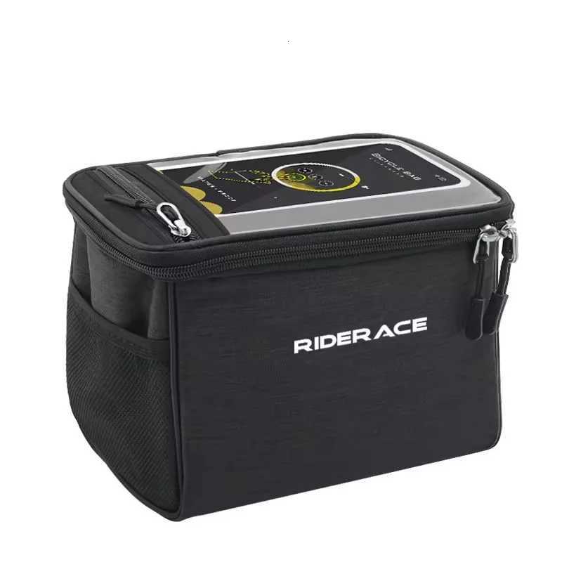 Bicycle Handlebar Bag Bike Frame Front Bag Road Cycling Accessories With Touch Screen Portable Multifunctional Gravel H251029