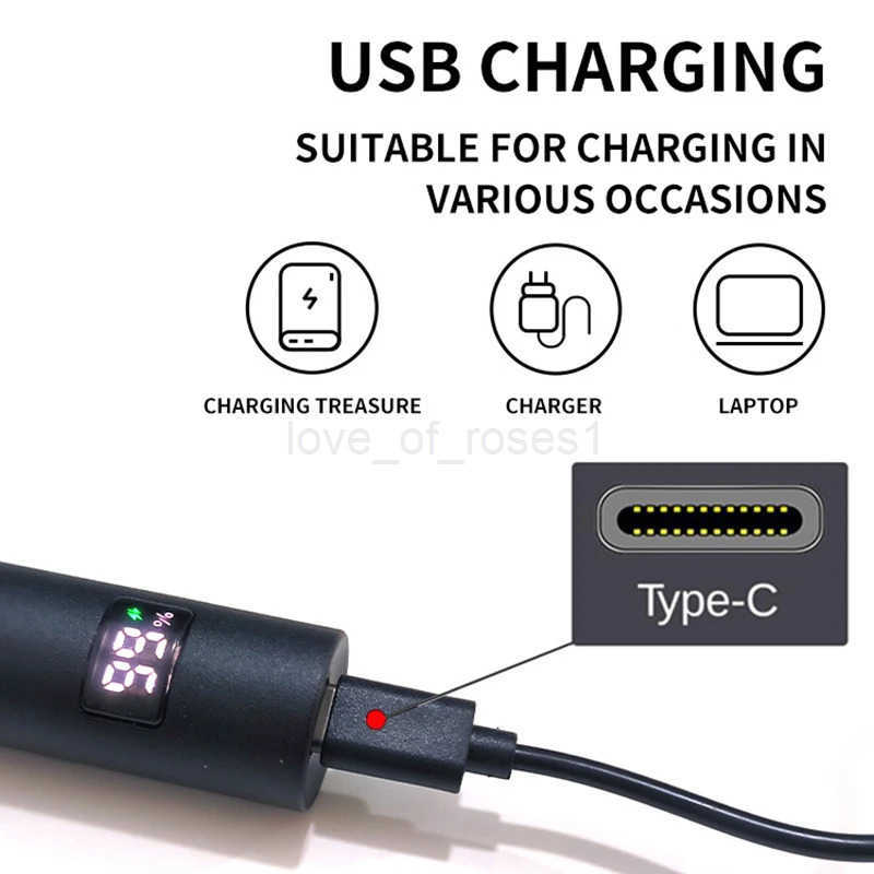 3 in 1 Electric Nose Ear Hair Trimmer Painless Rechargeable Eyebrow Beard Hair Clipper Shaver Nose Hair Trimmer Z251030