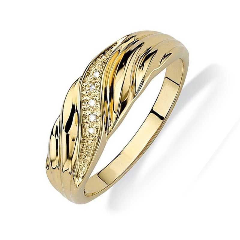 Huitan Lovers Wedding Rings Silver ColorGold Color Modern Fashion Women Men Finger Rings Dazzling CZ Couple Gift Trend JewelryW251030