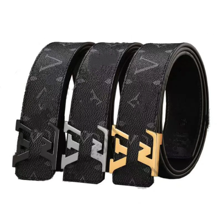 Designer belt men belts for women designer mens belt luxury belt length 100-125CM woman belt fashion luxury letter smooth buckle designer belt 5A