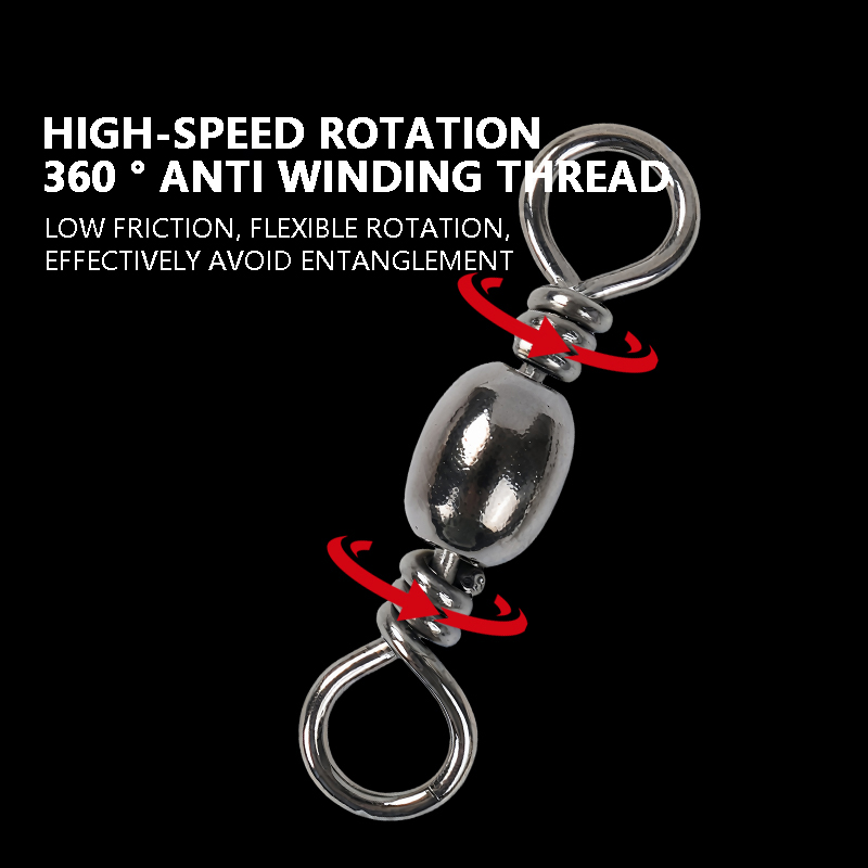 Spot bottle type high-speed swivel connector manufacturer wholesale outdoor fishing accessories fishing gear supplies