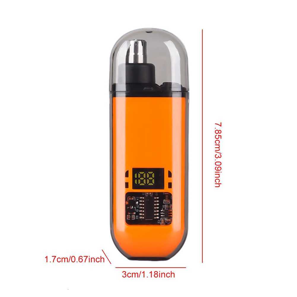 Portable Nose Ear Hair Trimmer Face Eyebrow Beard Shaver Painless Electric Nose Ear Hair Clippers USB C Rechargeable for Travel M251030