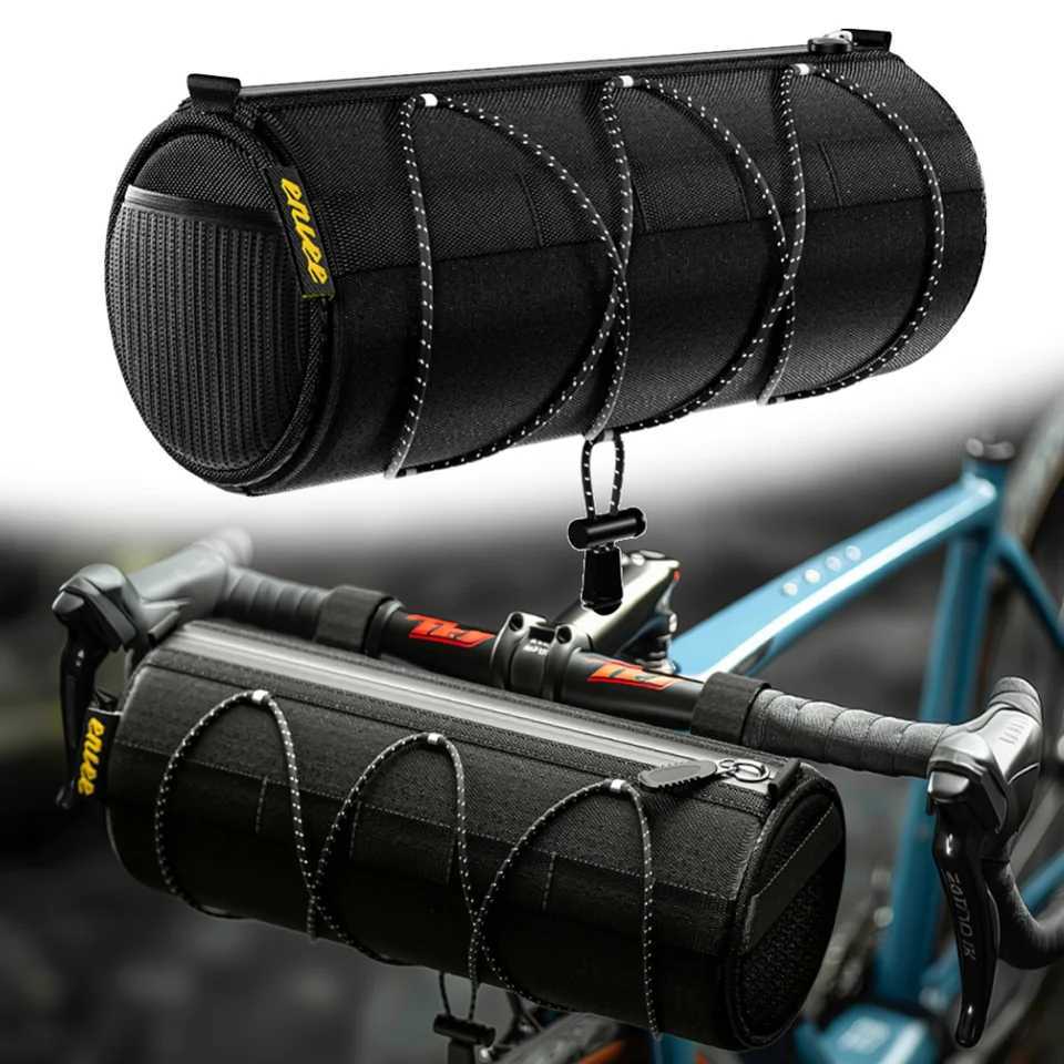 22L Bike Handlebar Bag MultiPockets Bicycle Frame Pannier Bag Multifunctional Mountain Bike Front Bag for Outdoot Cycling H251029