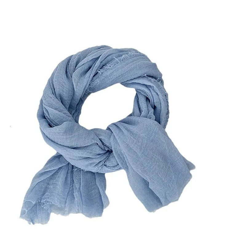 95x190cm Autumn Winter Tassel Long Scarf for Women Wedding Party Christmas Warm Accessories Scarves Shawl 251023