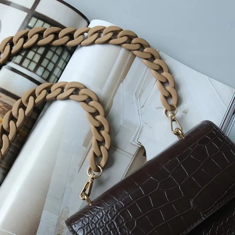 40cm Women Bag Strap Replacement Long Panel Wide Bag Chain Advanced Chain Accessories Fashion Bag Accessories 251030
