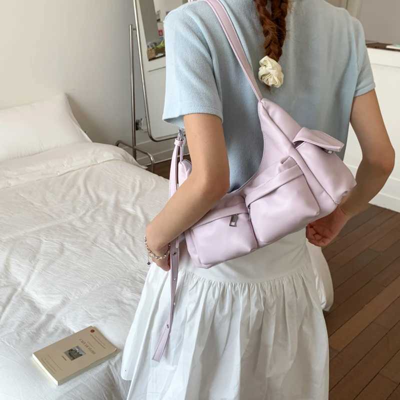 Designer bag MOODS Two Sizes Underarm Shoder Bags For Wen Mti Pockets Motorcycle Armpit Bag 2025 Lat Fi Luxury Handbags Fem Y251029