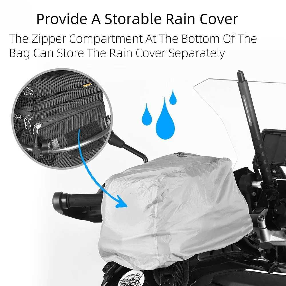Rhinowalk Motorcycle Fuel Tank Bag High Quality Multifunctional Motorcycle Toolkit Essential Bag for Long Distance Touring H251029