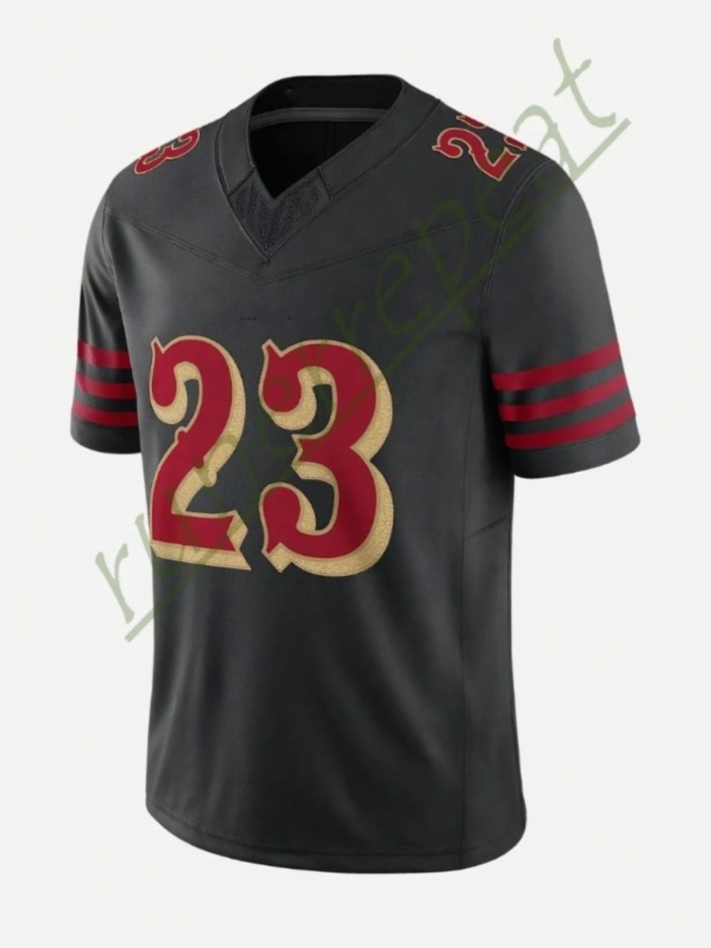 Custom Football 2025 Rivalries Jersey Whtie Black Red Christian McCaffrey Brock Purdy Deebo Samuel Trey Lance Nick Bosa George Kittle Fred Warner Jerry Rice In Stock