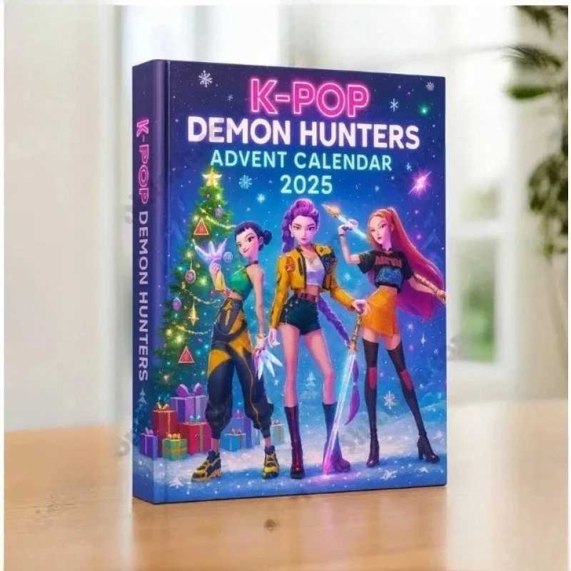 Demon Hunter Christmas Advent Calendar Countdown Calendar Acrylic Model MultiStyle Holiday Decorations Kids Christmas Gift C251030