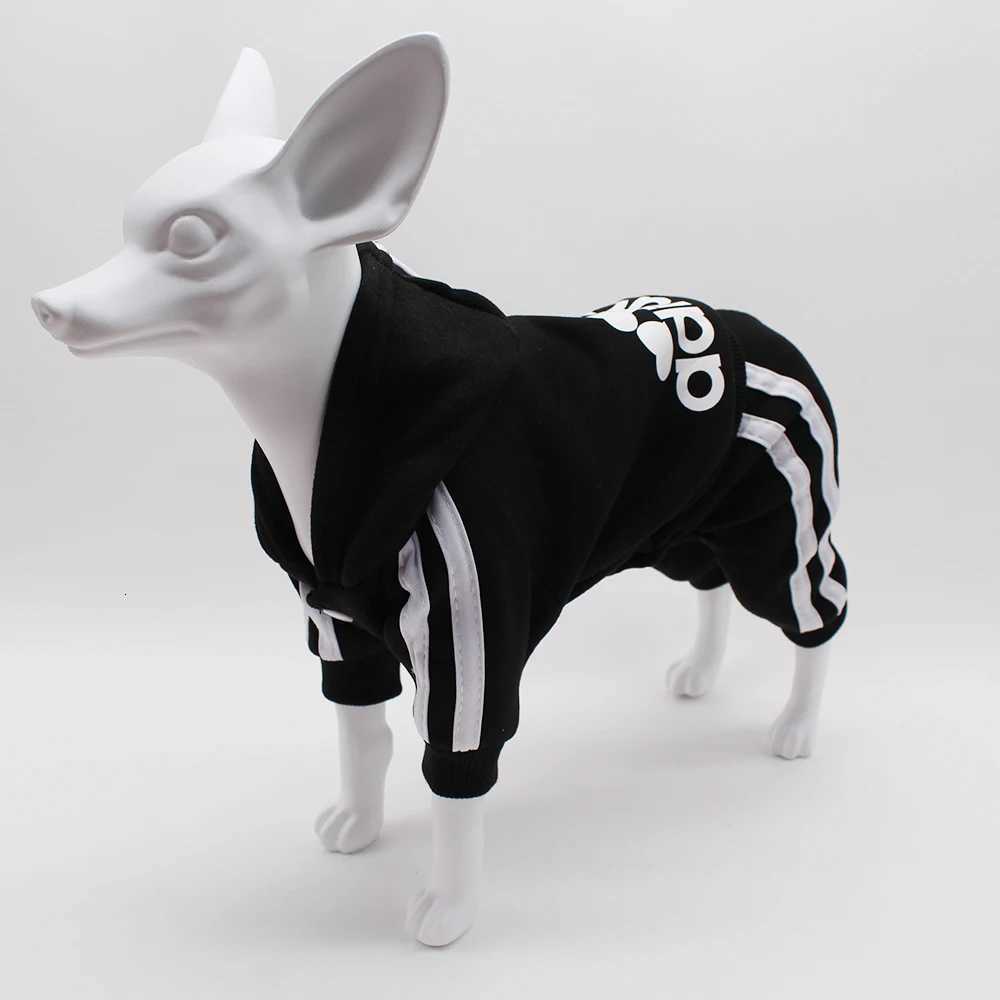 Winter Clothes for Small Dogs Sport Dog Hoodie Fleece Overalls for Small Breeds Dogs Letters Puppy Sweatshirt Dog Jumpsuit C251030