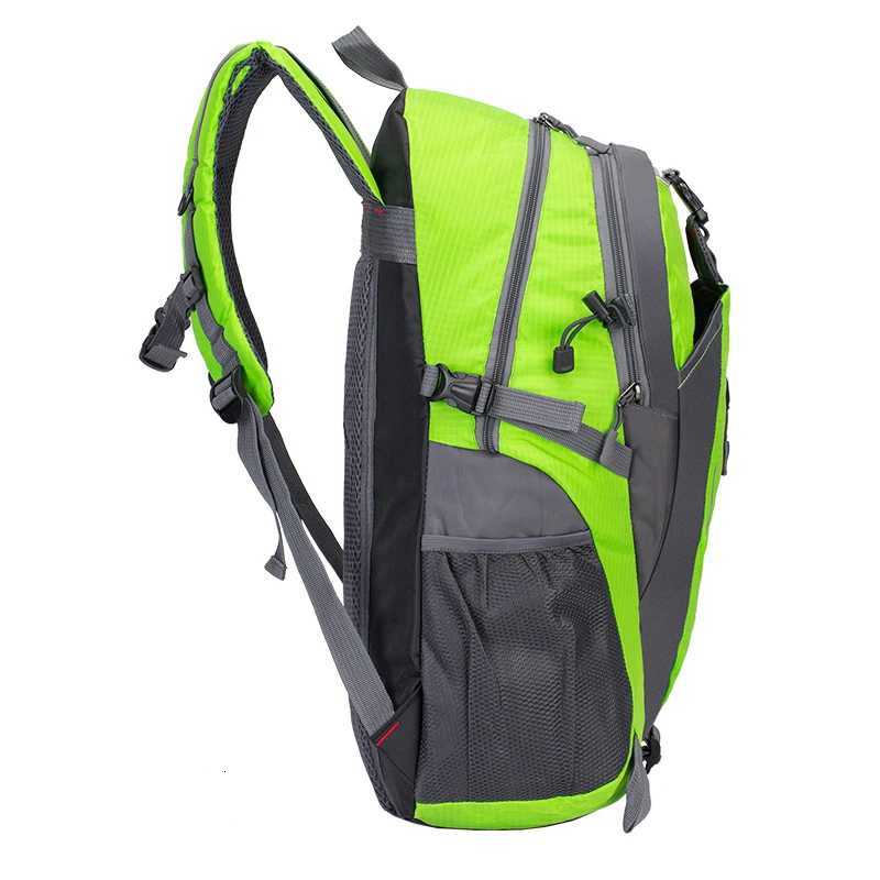 New Camping Backpack 40L Large Capacity Travel Canvas Bag Outdoor Mountaineering Hiking Travel Bag H251029