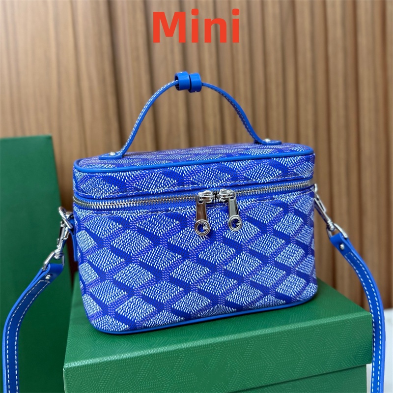 10A Designer makeup bag Luxury handbags MUSE mini vanity bag Womens mens leather crossbody Shoulder Bag Top quality tote cosmetic bag fashion travel Evening Bags