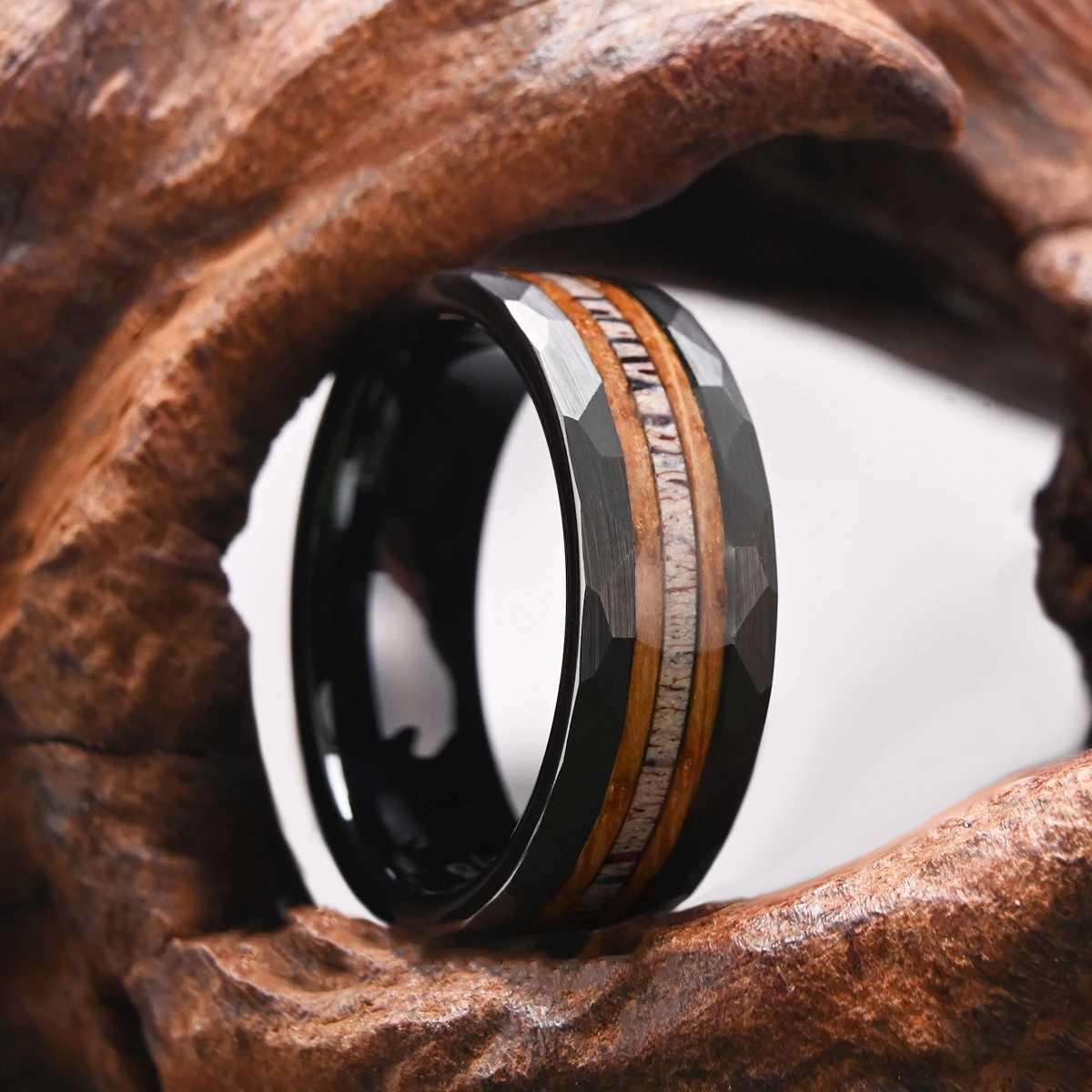 black ring bijoux de luxe man rings vintage joyeria accESSories jewelry anillos de compromiso accESSoires hommeW251030